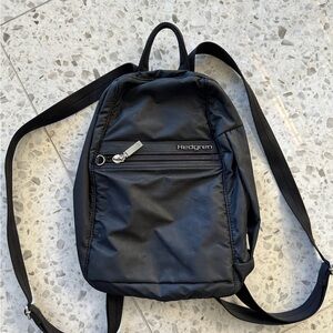 Hedgren Black Backpack